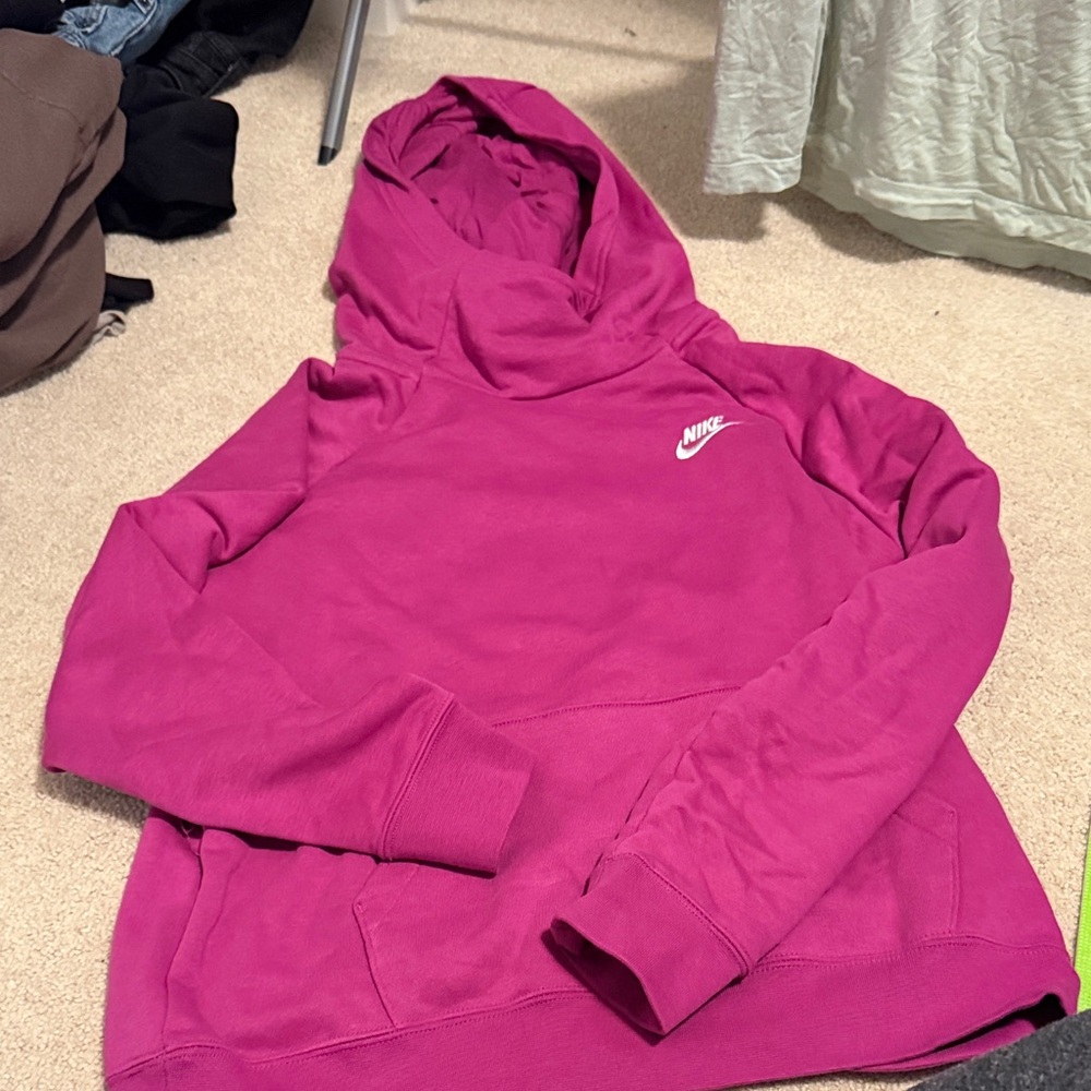 Nike Women's Fuchsia Turtleneck Sweater